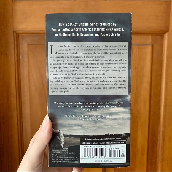 American Gods by Neil Gaiman - Picture 2 of 3